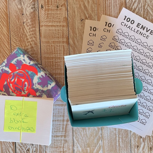 💰100 Envelope Challenge! All Supplies Included 💰 Save $5,050 - Picture 1 of 13